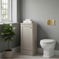 Thaxton Floor Standing 400mm 1-Door Base Unit (335 Depth) - Pebble Grey