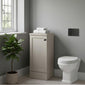 Thaxton Floor Standing 400mm 1-Door Base Unit (335 Depth) - Pebble Grey