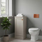Thaxton Floor Standing 400mm 1-Door Base Unit (335 Depth) - Pebble Grey
