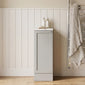 Thaxton Floor Standing 300mm 1-Door Base Unit (235 compact Depth) - Pebble Grey