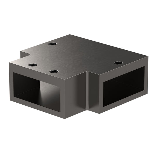  T-piece - Brushed Pewter - welovecouk