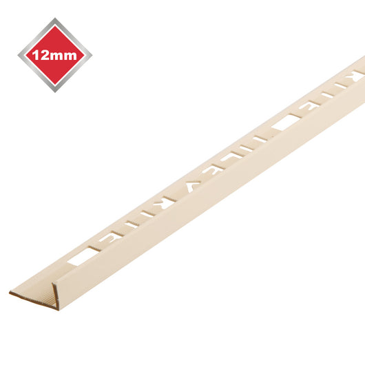  12MM SOFT PEACH L SHAPE PVC TILE TRIM