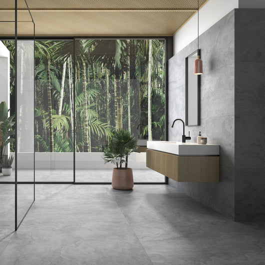  Fiume Perla Square Porcelain Tile - welovecouk