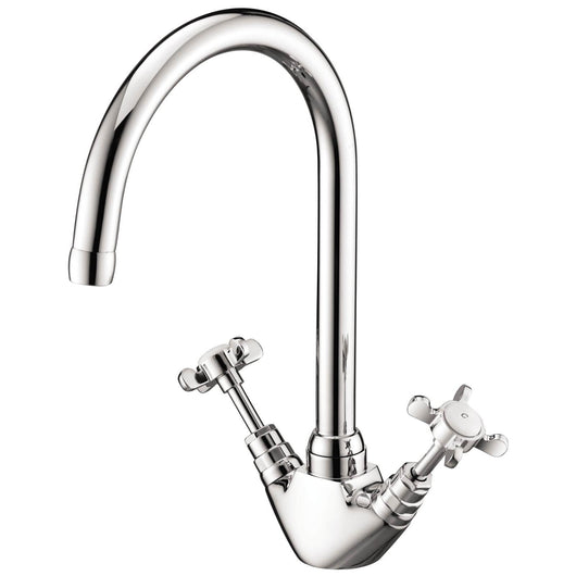  Tre Mercati Florence Mono Kitchen Sink Mixer Tap - Chrome
