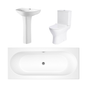 Freya Foundation Straight Double Ended Bath Suites 1700 x 750