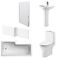 Freya 1800mm L Shape Shower Bathroom Suite