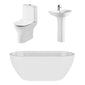 Freya Freestanding Ashford Double  Ended Bath Suites - 1600 x 750