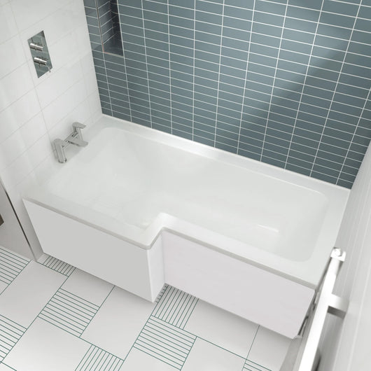  L-Shaped 1700 x 850/700 Shower Bath - welovecouk