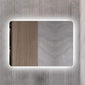 Edge Steam Free Illuminated Dimming Switch Mirror 600mm x 800mm