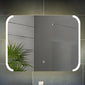 Nova Steam Free Illuminated Dimming Switch Mirror 600mm x 800mm