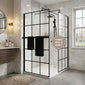 Wet room Panel Shelf - Black