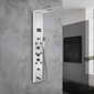 SDG Shower Tower with Thermostatic Valve , Overhead Rose, Handset & Body Jets - Polished Chrome