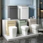 Gressin Handless Floor Standing 600mm Wc Unit (353 Depth) - Autumn Oak