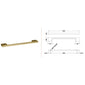 Nuie Handles Brass D Handle - Brass - H017