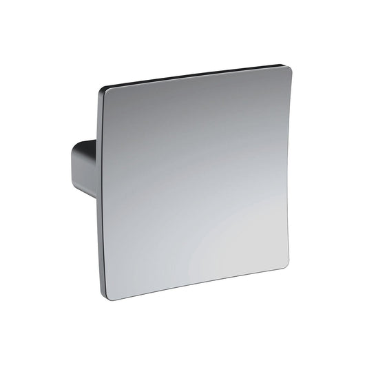  Square Dished Knob Handle - Chrome - welovecouk