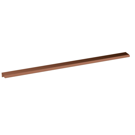  Nuie Finger Pull Handle 500mm (320mm centre) - Brushed Bronze - welovecouk