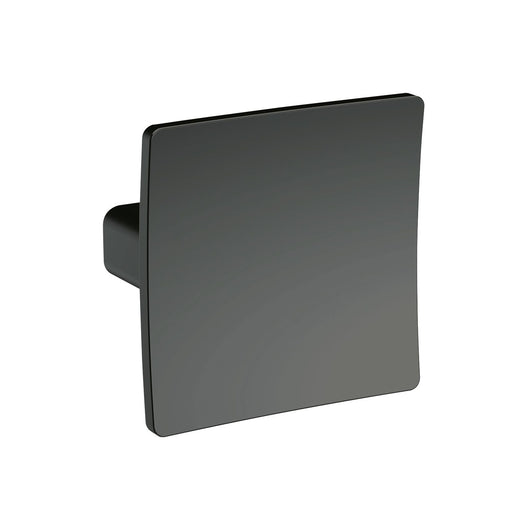  Square Dished Knob Handle - Brushed Pewter - welovecouk