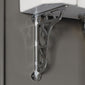Huxton Traditional High Level Toilet With Cistern & Flush Pipe - Chrome - welovecouk