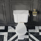 Huxton Traditional Close Coupled Toilet and Cistern - Brushed Brass - welovecouk