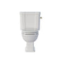 Huxton Traditional Close Coupled Toilet and Cistern - Brushed Brass - welovecouk