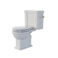 Huxton Traditional Close Coupled Toilet and Cistern - Brushed Brass - welovecouk
