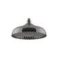 Nuie Tec 300mm Apron Fixed Shower Head - Brushed Pewter - welovecouk
