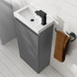 SDG 400mm Waterproof Vanity Unit with Basin - Matt Grey - welovecouk