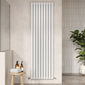 Nuie Revive Vertical Double Panel Radiator 1800 x 528 - High Gloss White