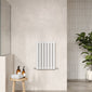Nuie Revive Horizontal Double Panel Radiator 600 x 412 - High Gloss White