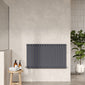 Nuie Sloane Horizontal Single Panel Radiator 600 x 992 - Anthracite