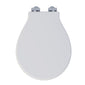 Huxton Soft Close Toilet Seat - Gloss White - welovecouk