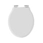 Huxton Soft Close Toilet Seat - Gloss White - welovecouk