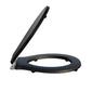 Huxton Soft Close Toilet Seat - Matt Black - welovecouk