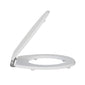 Huxton Quick Release Soft Close Toilet Seat - Gloss White - welovecouk