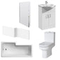 Harmony Vanity 1500mm L Shape Shower Bathroom Suite