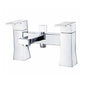 Haworth Deluxe Bath Shower Mixer C/W Hose & Handset - Chrome