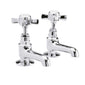 Nuie Beaumont Basin Taps Pair Chrome - welovecouk