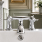 Nuie Beaumont Bath Filler Tap Pillar Mounted Chrome