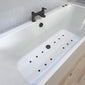 Burford Free Standing Hydrotherapy SPA Back to Wall Bath 1700mm - welovecouk