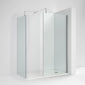 1700 x 800mm Stone Walk-In Shower Tray & 8mm Screen Pack