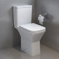 Juniper Comfort Height Close Coupled Rimless Toilet & Soft Close Seat