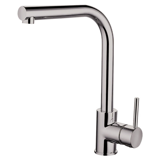  Brushed Nickel Single Lever Kitchen Tap - welovecouk