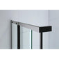 Owen & Oakes Sliding 8mm Door Enclosure 1200mm - Matt Black