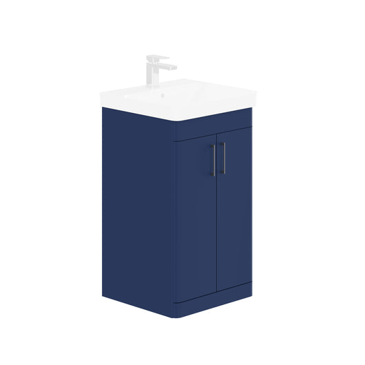  LECICO Layla 50cm Floorstanding 2-Door Unit - Cobalt Blue