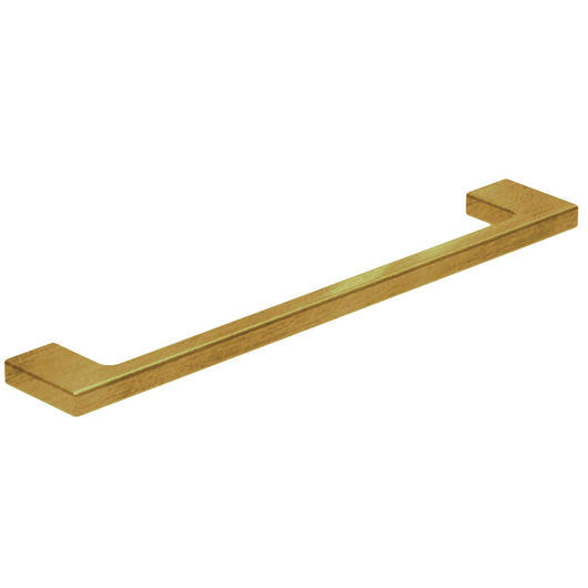  LECICO Slimline Handle 128mm - Brushed Brass - welovecouk