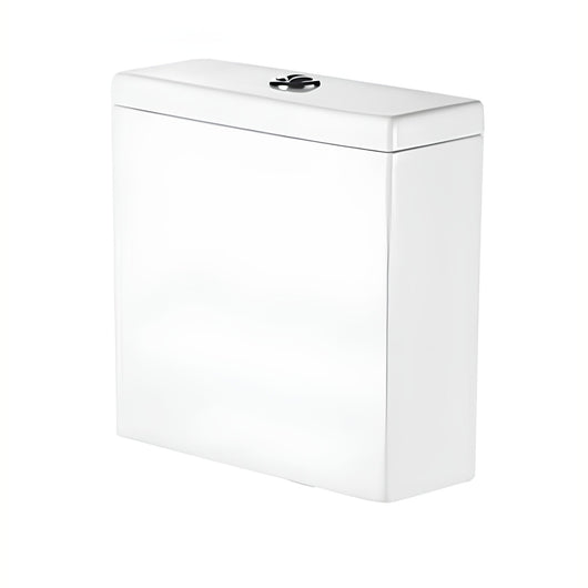  LECICO Layla Smooth Rimless Sanitaryware - Close Coupled Square Cistern