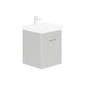 LECICO Layla 50cm Wall Hung 1-Drawer Unit - Gloss White