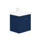 LECICO Layla 60cm Wall Hung 1-Drawer Unit - Cobalt Blue