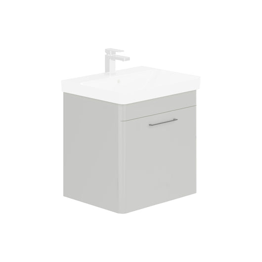  LECICO Layla 60cm Wall Hung 1-Drawer Unit - Gloss White