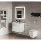 LECICO Layla Square Rimless Sanitaryware - Wall Hung Pan